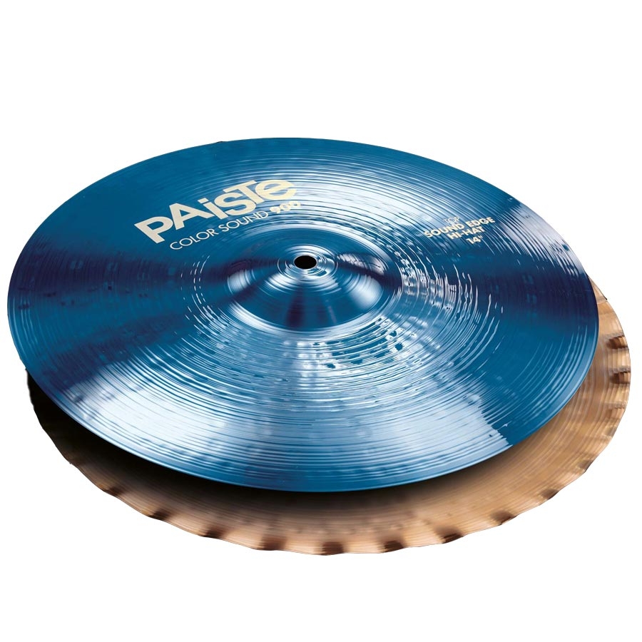 PAISTE 900 Color Sound 14'' Blue Sound Edge Hi-Hat PAISTE 900 Color Sound 14'' Blue Sound Edge Hi-Hat
