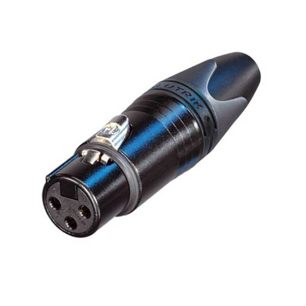 NEUTRIK Neutrik 3-FXΧ Bag Βύσμα XLR 3-pin θηλυκό με ασημένιες επαφές