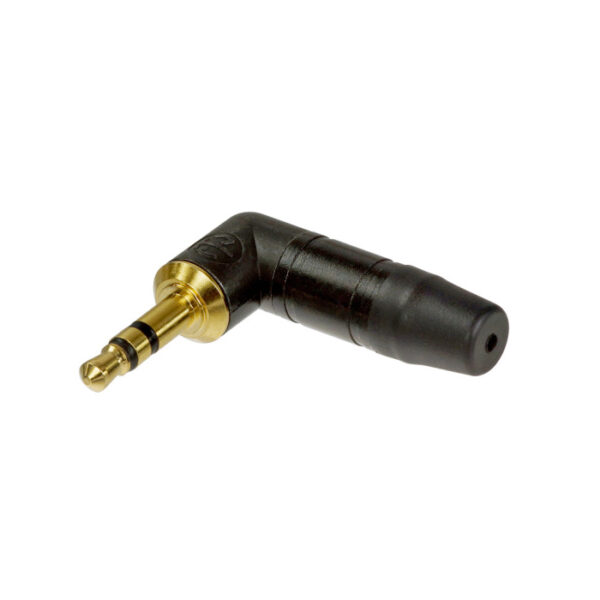 NEUTRIK Neutrik NTP3RC-B Γωνιακό βύσμα Jack stereo 3.5mm μαύρο με επίχρυσες επαφές