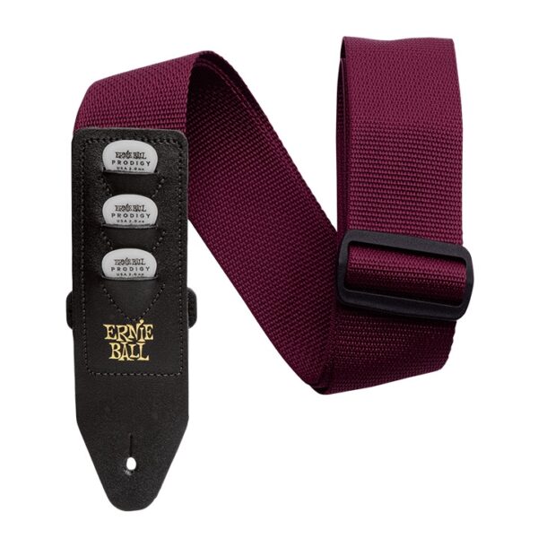 Ernie Ball 4688 Pickholder Polypro Nylon Burgundy