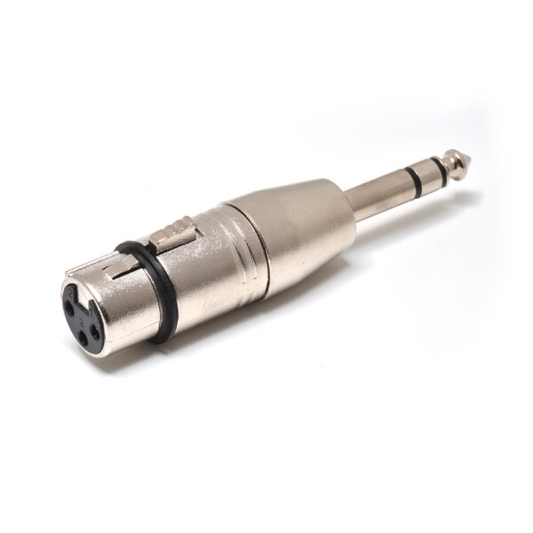 METRO Metro A-043 Αντάπτορας θηλυκό XLR 3 pin σε αρσενικό stereo jack 6.3mm