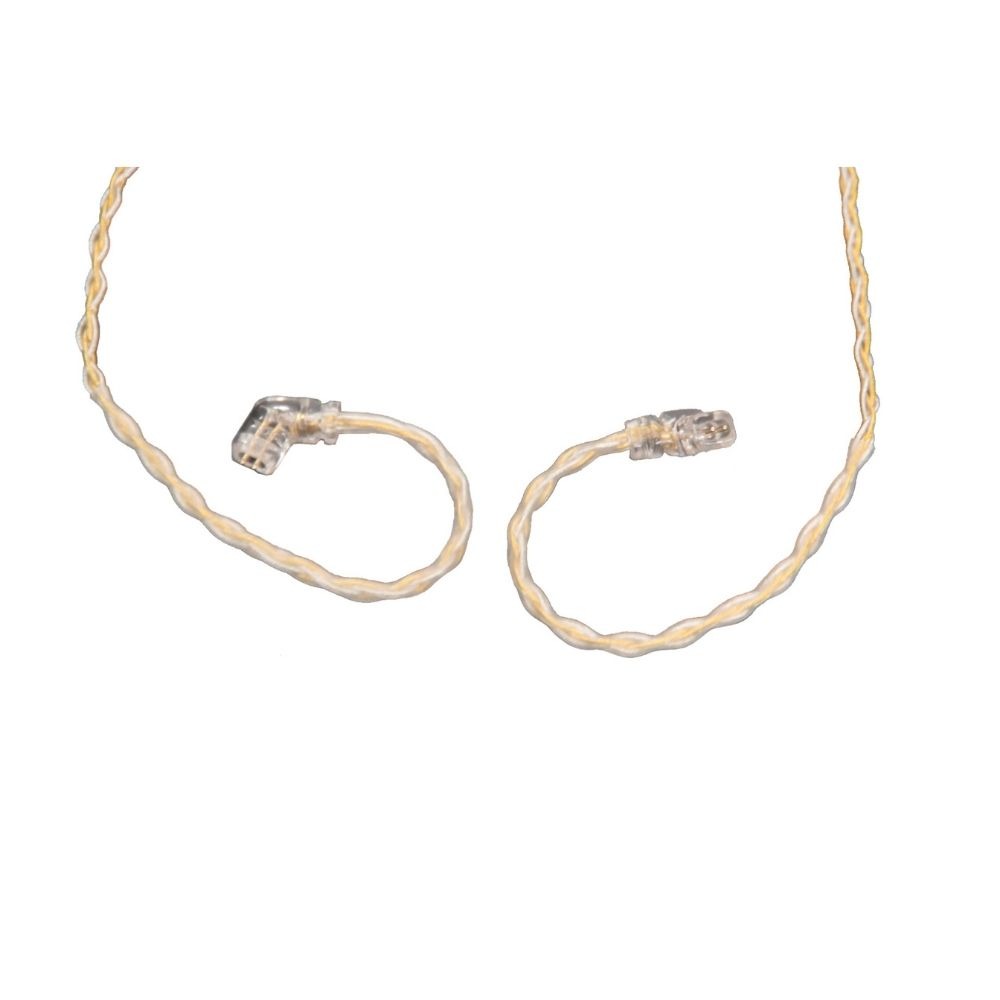 KZ GOLDEN & SILVER CABLE UPGRADE Καλώδιο ήχου για ακουστικά KZ 1,2m KZ_GOLDEN&SILVER_CABLE_