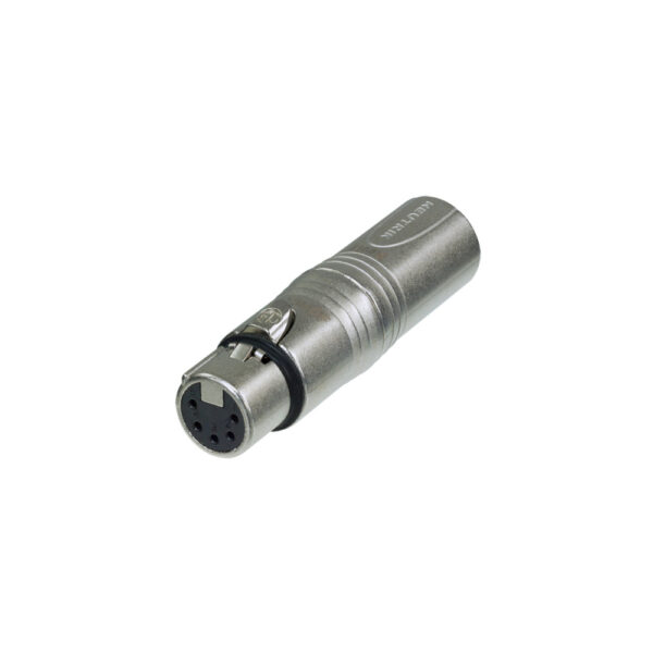 NEUTRIK NA3M5F 3 POLE XLR MALE-5 POLE XLR FEMALE FOR LIGHTING (DMX) APPS