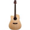 Ashton D20CEQ Left Natural Satin