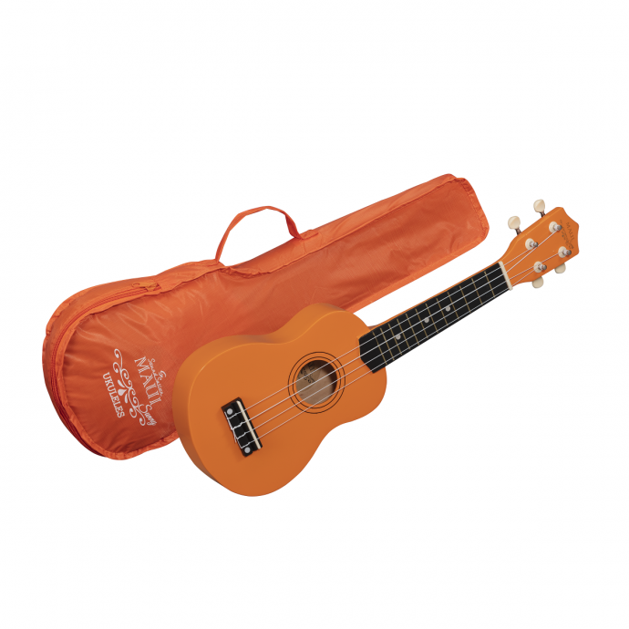 SOUNDSATION Maui Sunny 10 Orange & Gig Bag Soprano SOUNDSATION Maui Sunny 10 Orange & Gig Bag Soprano