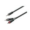 SOUNDSATION Go-Link JACK Male Mini Stereo - 2 RCA Male 3.00m