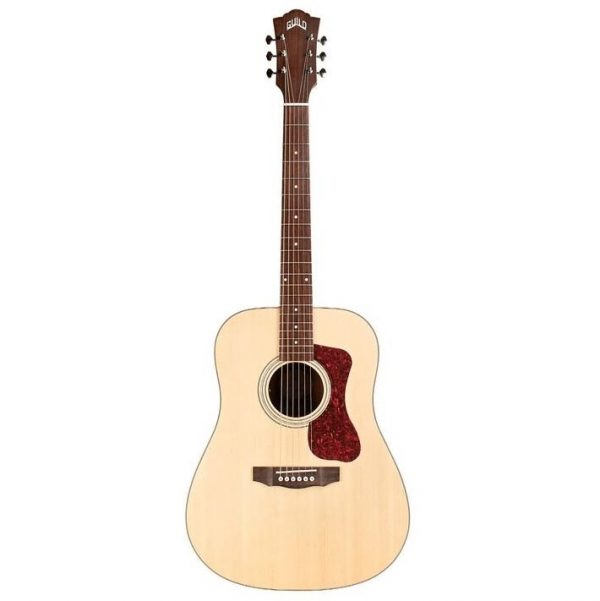 Guild D-240E Flame Mahogany Natural Satin