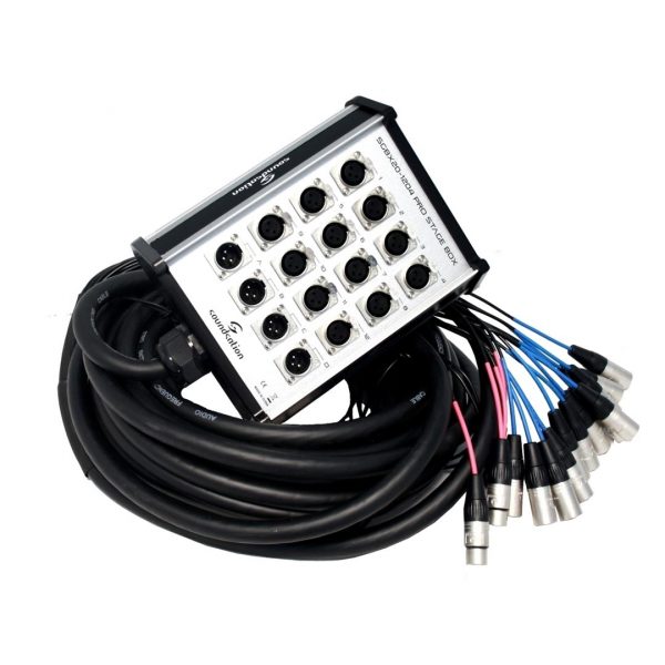 SOUNDSATION 16 XLR Male - 16 XLR Female 20.00m