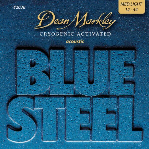 DEAN MARKLEY BLUE STEEL DM2036 MED LIGHT 12-54 Σετ Χορδές Ακουστικής Κιθάρας