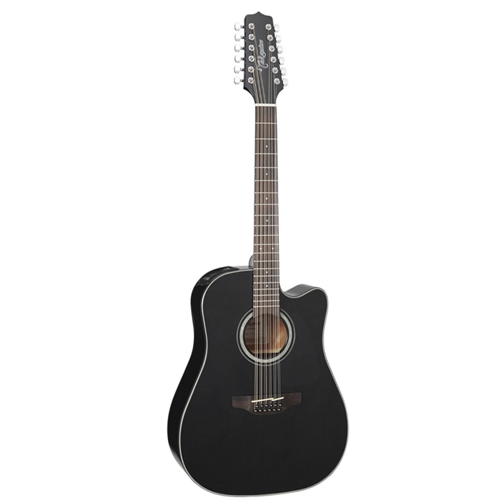 Takamine GD30CE 12-String Black Takamine GD30CE 12-String Black