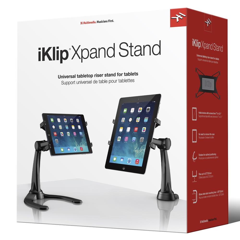 IK Multimedia iKlip Xpand Stand iklip xpand stand front right