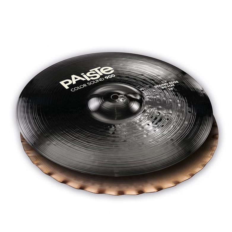 PAISTE 900 Color Sound 14'' Black Sound Edge Hi-Hat PAISTE 900 Color Sound 14'' Black Sound Edge Hi-Hat