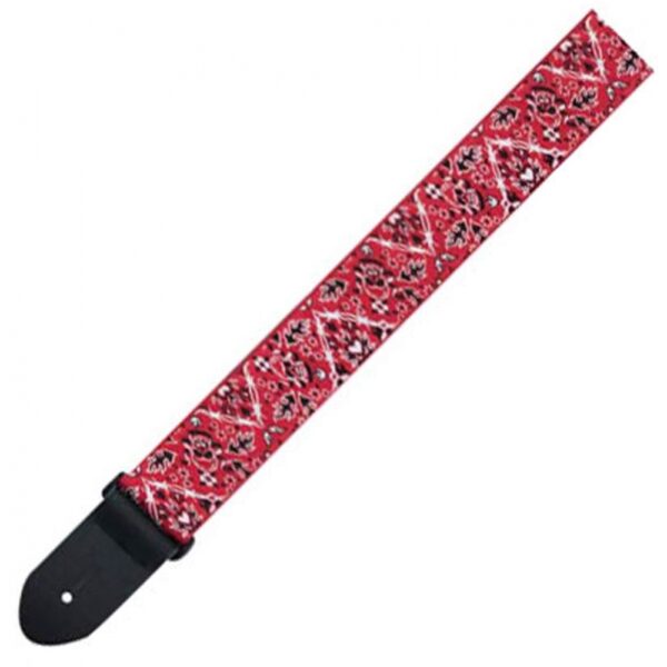 PERRIS 6537 Red Bandana Ζώνη Κιθάρας Κόκκικη