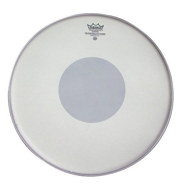 REMO Controlled Sound Coated 14" Bottom Black Dot