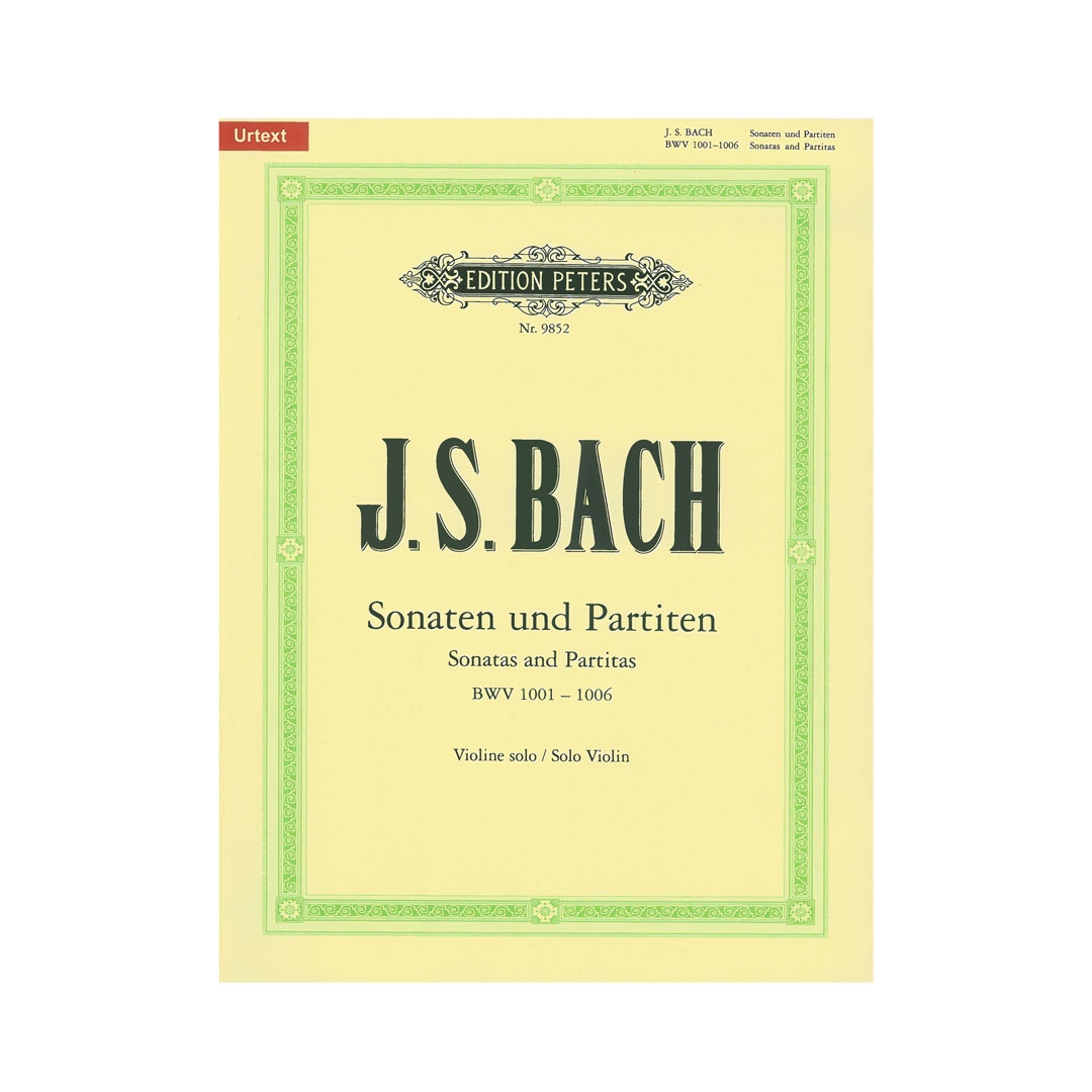 Edition Peters Bach J.S. - Sonatas & Partitas, BWV 1001-1006 Violin Solo Edition Peters Bach J.S. - Sonatas & Partitas, BWV 1001-1006 Violin Solo