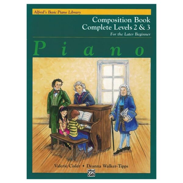 Alfred Alfred's Basic Piano Library - Composition Book, Complete Levels 2 & 3