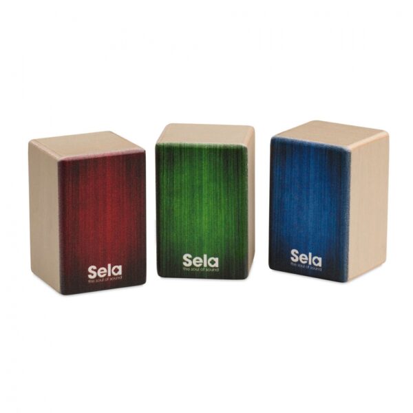 SELA SE-108 Mini Cajon Shaker Set - Ξύλινα Σέικερ