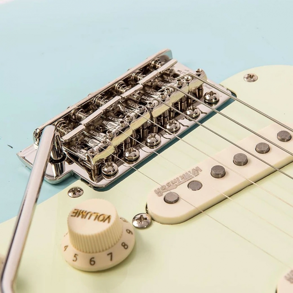 VINTAGE ICON V6MRLB Relic Laguna Blue Ηλεκτρική Κιθάρα Μπλε vintageico 6228052