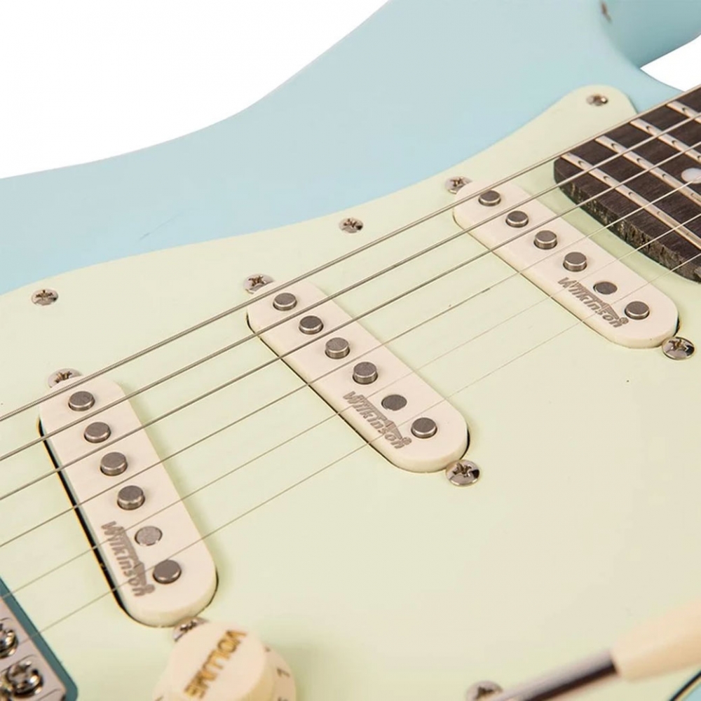 VINTAGE ICON V6MRLB Relic Laguna Blue Ηλεκτρική Κιθάρα Μπλε vintageico 6228054