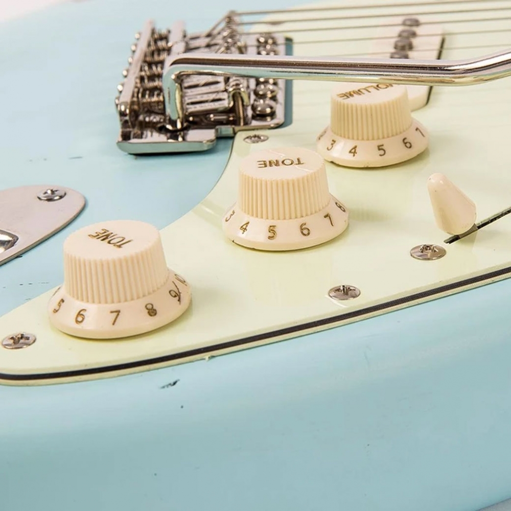 VINTAGE ICON V6MRLB Relic Laguna Blue Ηλεκτρική Κιθάρα Μπλε vintageico 6228056