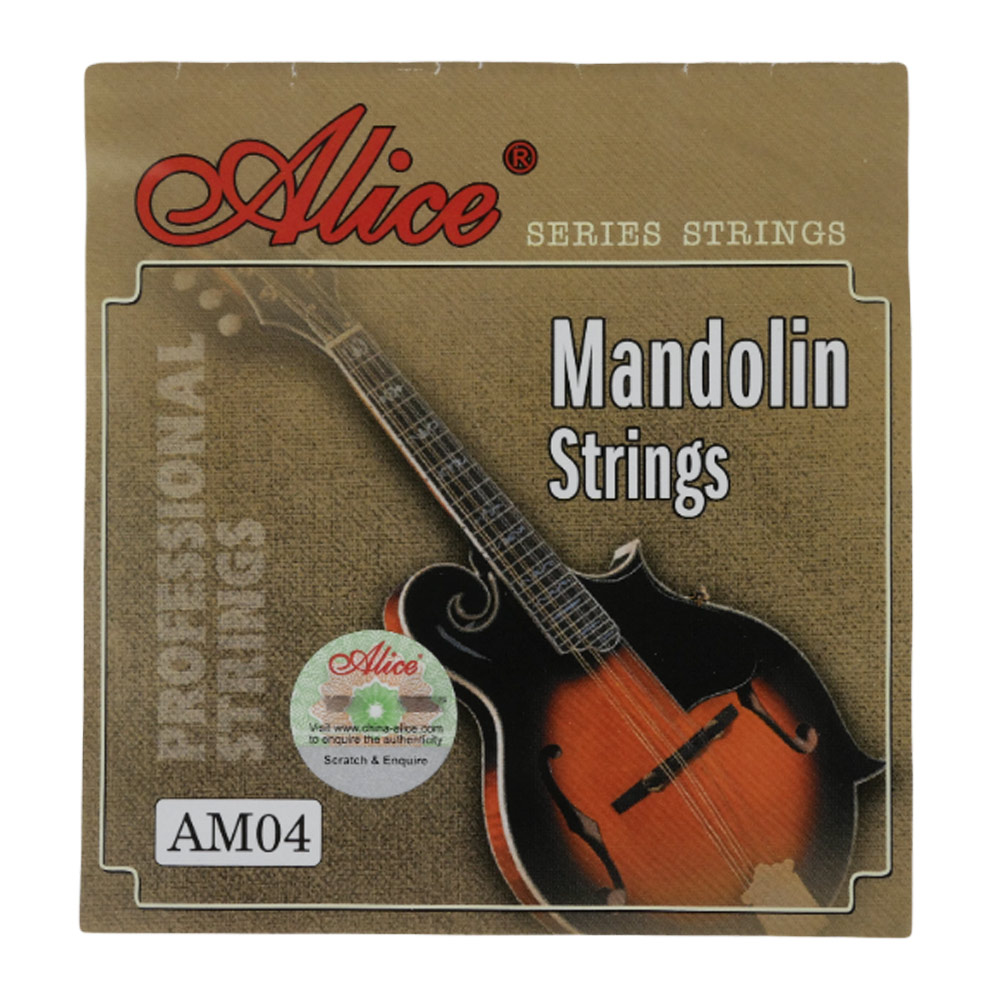 Alice AM04 010 Σετ Χορδές Μαντολίνου Alice AM04 010 Σετ Χορδές Μαντολίνου