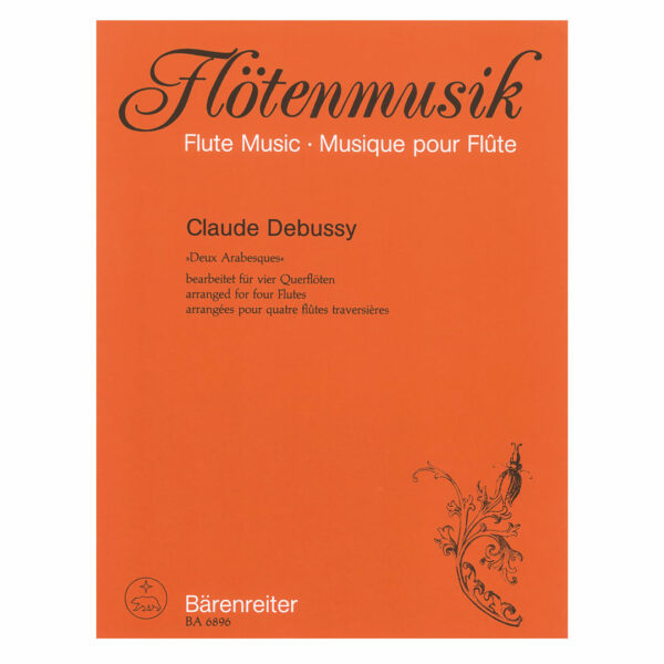 Barenreiter Debussy - Deux Arabesques Arranged for Four Flutes