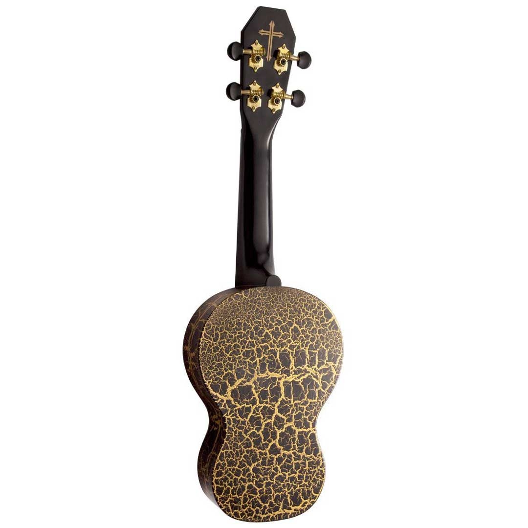 Mahalo Creative Series Soprano Skull (Black) 0023686 mahalo mc1skbk creative series skull ukulele in black