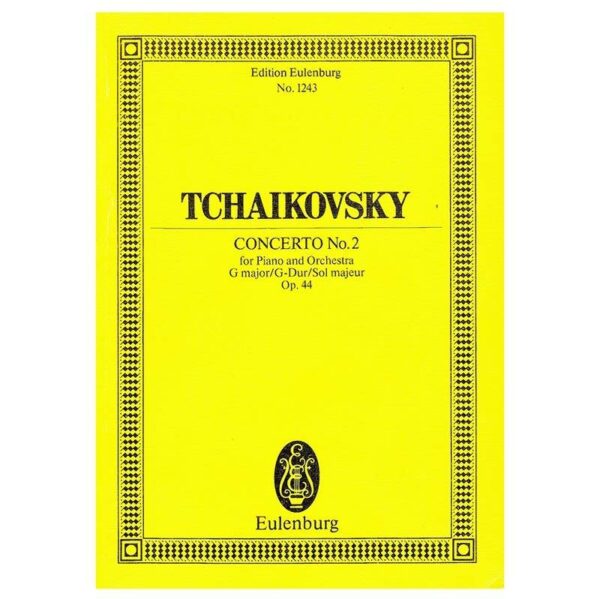 Tchaikovsky - Concerto Nr.2 in G Major Op.44 [Pocket Score]