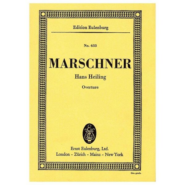 Marchner - Hans Heiling Overture [Pocket Score]
