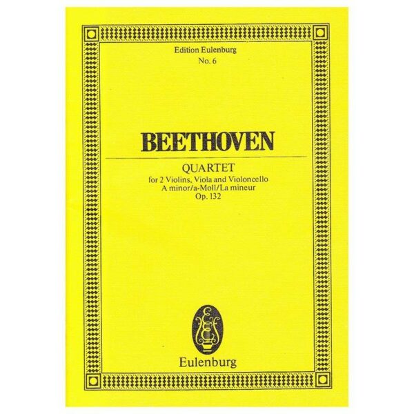 Beethoven - Quartet in A Minor Op.132 [Pocket Score]