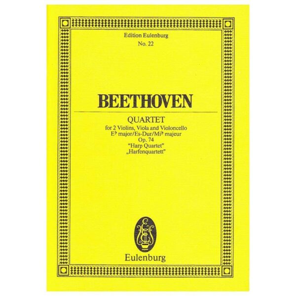 Beethoven - Quartet in Eb Major Op.74 [Pocket Score]