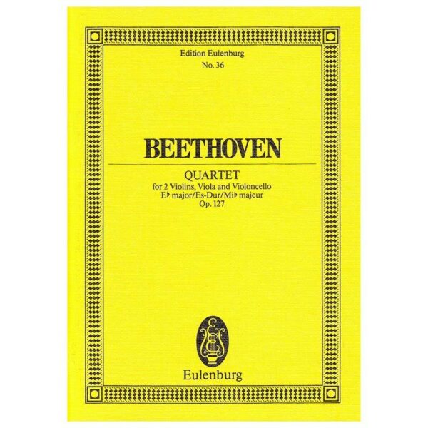 Beethoven - Quartet in Eb Minor Op.127 [Pocket Score]