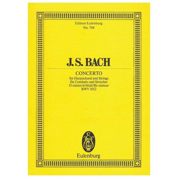 Bach - Concerto in D Minor BWV1052 [Pocket Score]
