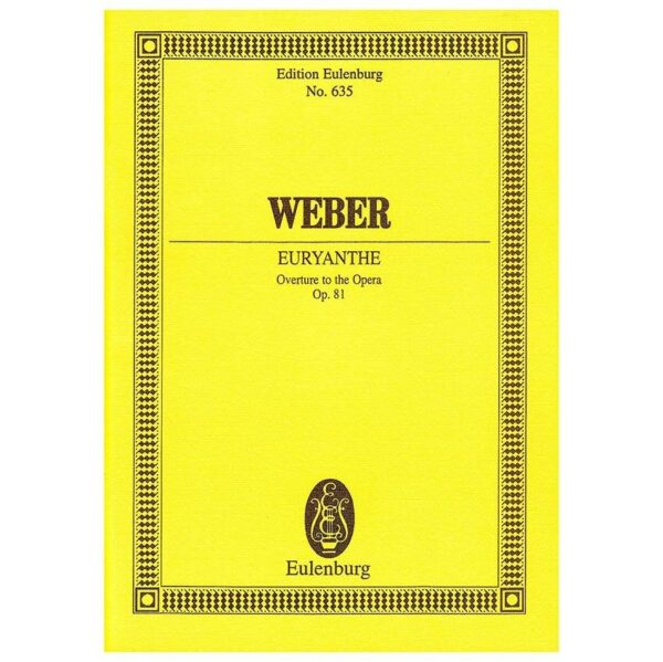 Weber - Euryanthe Overture Op.81 [Pocket Score]