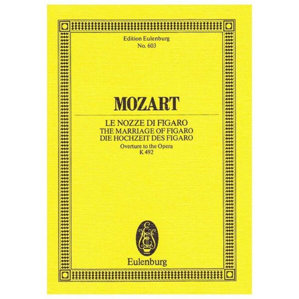 Mozart - The Marriage of Figaro Overture [Pocket Score]