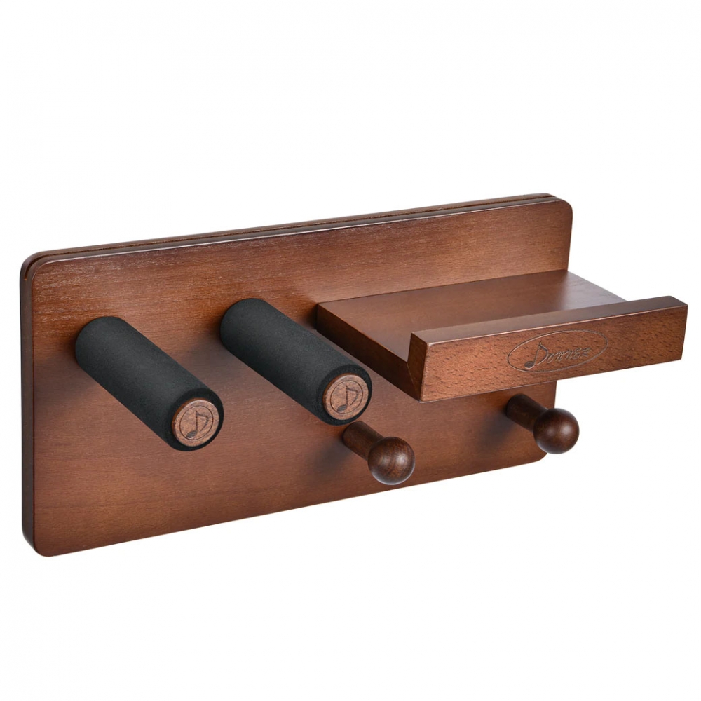 DONNER EC-2075 Βάση Κιθάρας Τοίχου με Ξύλινο Ράφι donnerecva 6307740