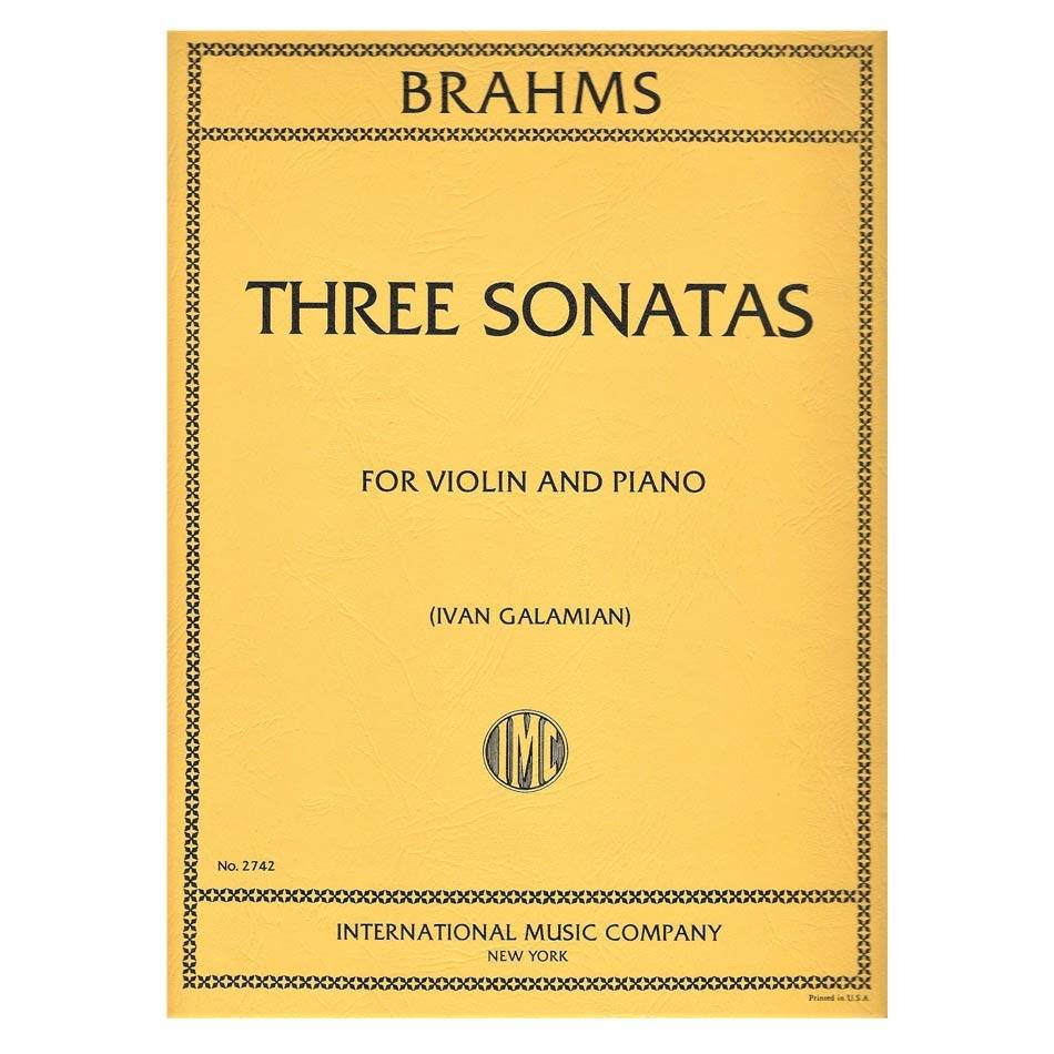 Brahms - Three Sonatas Brahms - Three Sonatas