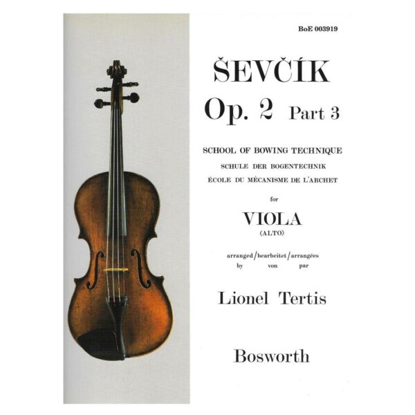 Sevcik - School Of Bowing Technique Opus 2 Part 3