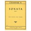 Casadesus - Sonata Opus 9