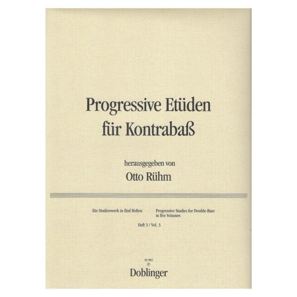 Ruhm - Progressive Etuden Vol.3