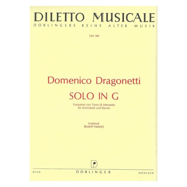 Dragonetti - Solo In G
