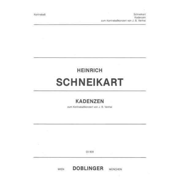 Schneikart - Kadenzen
