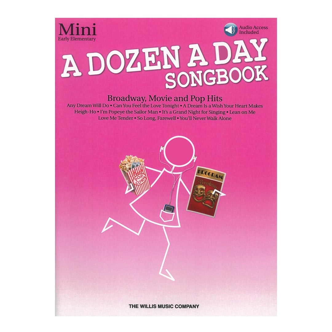 Edna-Mae Burnam - A Dozen A Day Songbook, Mini & Online Audio Edna-Mae Burnam - A Dozen A Day Songbook, Mini & Online Audio