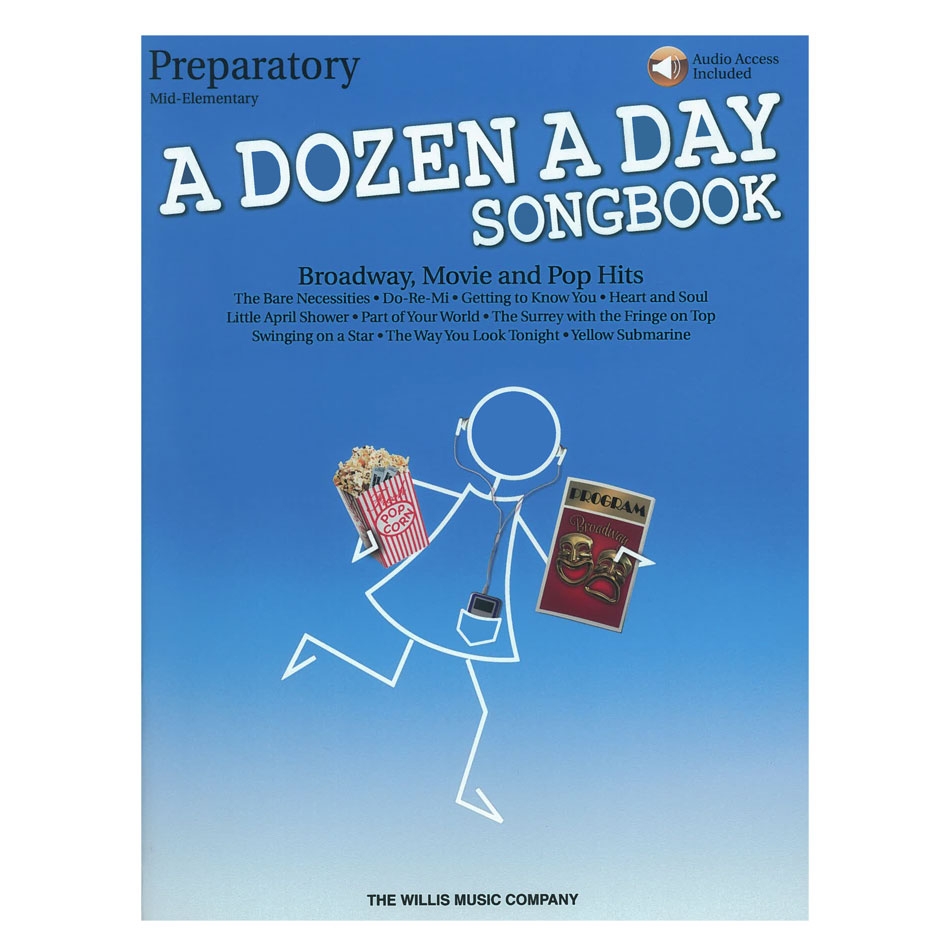 Edna-Mae Burnam - A Dozen A Day Songbook, Preparatory & Online Audio Edna-Mae Burnam - A Dozen A Day Songbook, Preparatory & Online Audio
