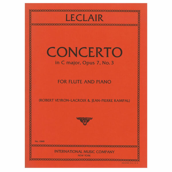Leclair - Concerto In C Major Op.7 No.3