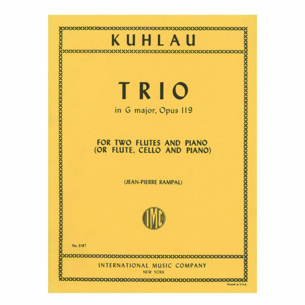 Kuhlau - Trio In G Major Op.119 for 2 Flutes & Piano