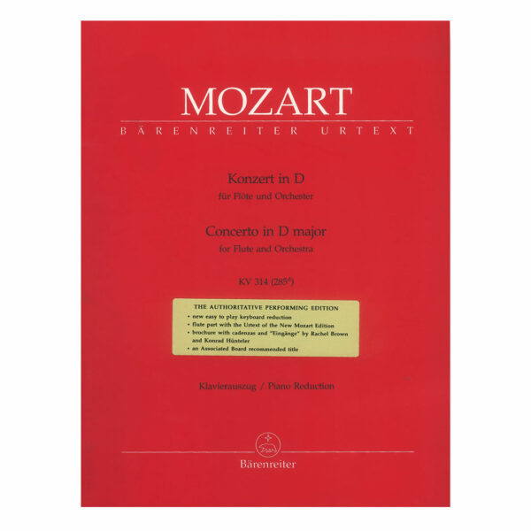 Mozart- Concerto In D Major Kv 314 Flute & Orchestra