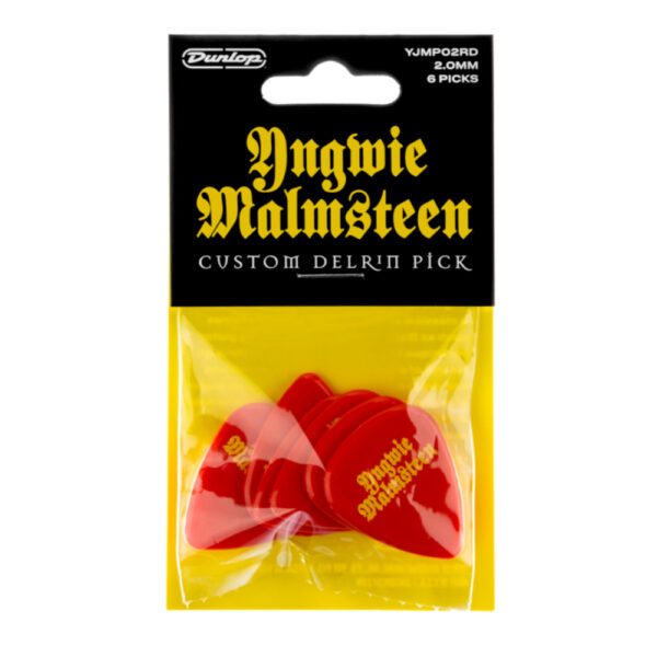 Dunlop YJMP02RD Malmsteen Red 2.0mm 6 Τεμάχια
