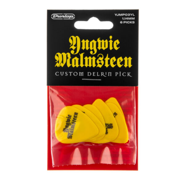 Dunlop YJMP03YL Malmsteen Yellow 1.14mm 6 Τεμάχια
