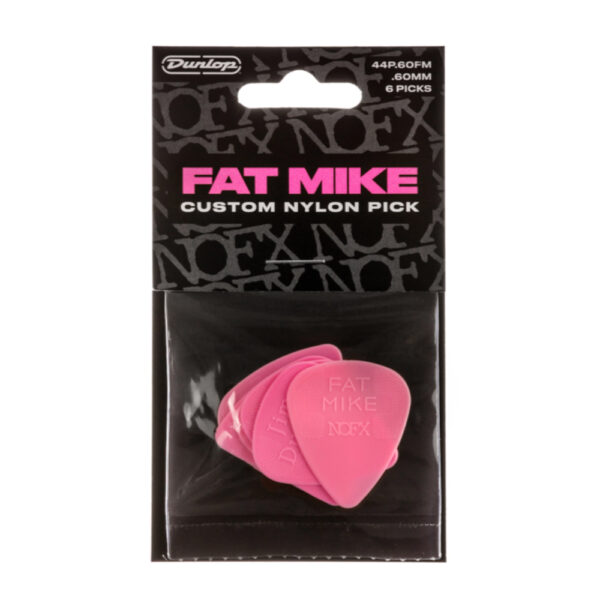 Dunlop 44P060FM Fat Mike Nylon Standard .60mm 6 Τεμάχια